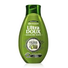 Ultra doux gel douche soin olive &savon noir250ml