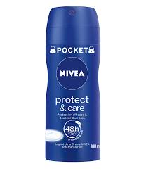 Pocket nivea protect & care  48h 100ml