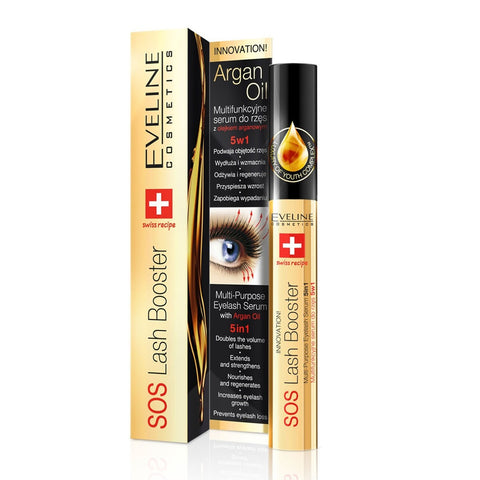 Eveline Cosmetics SOS Lash Booster with Argan Oil